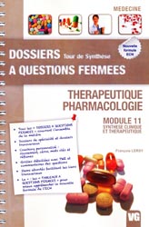 Thrapeutique - Pharmacologie - Franois LERSY - VERNAZOBRES - Dossiers  questions fermes