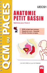 Anatomie Petit bassin (Paris 6) - Lan-Anh DANG, Lise HEITZMANN - VERNAZOBRES - QCM du PACES
