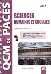 Sciences - Humaines et siciales UE7  ( Paris 7) - Elisabeth CHICAN