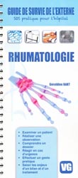 Rhumatologie - Graldine BART - VERNAZOBRES - Guide de survie de l'externe