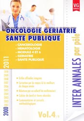 Oncologie - Gritrie - Sant publique Vol.4/5 - Collectif - VERNAZOBRES - Inter Annales par ple