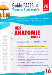UE5 Anatomie Tome 2 - Chlo ARBAULT-BITTON, Yoann POIROT, Steve BITTON - VERNAZOBRES - Guide PACES 10