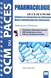 Pharmacologie UE 6 & UE 8 PH-AM ( Optimisé pour Strasbourg) - Tamara SANTIAGO