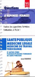 Santé publique - Médecine légale - Médecine du travail - Toxicologie - Aurore FOUGEROUSE