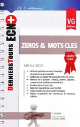 Zéros & Mots Clés - C. DEBOVE - VERNAZOBRES - Derniers Tours ECN+