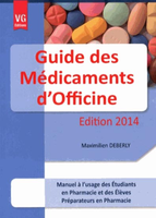 Guide des Médicaments d'officine 2014 - Maximilien DEBERLY