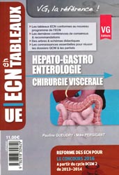 Hépato-gastroentérologie - Pauline GUEUDRY, Mike PERSIGANT - VERNAZOBRES - UE ECN en tableaux