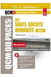 Santé, Société humanité Tome 2 UE7 (Paris 6) - Sophie AZOULAY