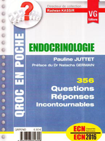 Endocrinologie - Pauline JUTTET - VERNAZOBRES - QROC en poche