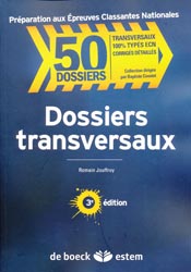 Dossiers transversaux - Romain JOUFFROY