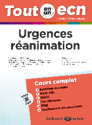 Urgences réanimation - R. CLAIRAND, Collectif