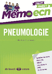 Pneumologie - M.CHERRUAULT - ESTEM-VUIBERT - Mémo ECN
