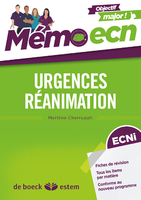 Urgences-réanimation - Marlène CHERRUAULT - ESTEM-VUIBERT - Mémo ECN