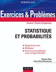 Exercices et problmes de statistique et probabilits - Thrse PHAN, Jean-Pierre ROWENCZYK