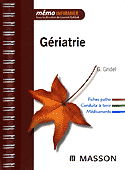 Griatrie - Genevive GRIDEL - MASSON - Mmo infirmier