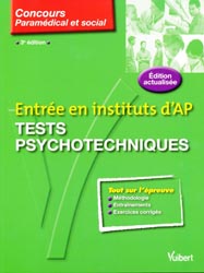 Entre en instituts d'AP Tests psychotechniques - Claude MINIRE - VUIBERT - Concours paramdical et social 43